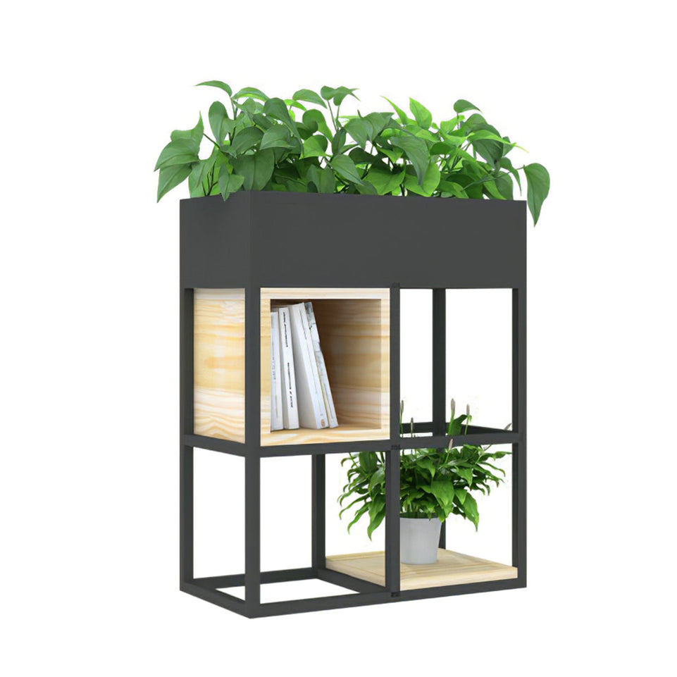 Multi-Functional Iron Frame Divider Storage Shelf for Offices & Living Room CWG-2053