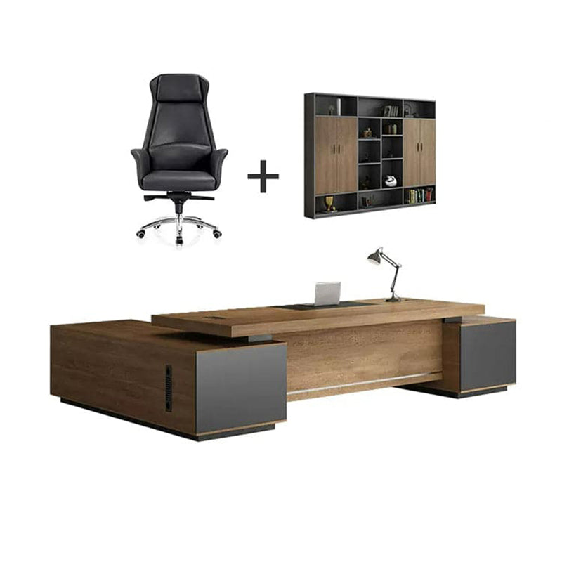 Simple modern office desk president desk manager desk and chair combination LBZ-10106