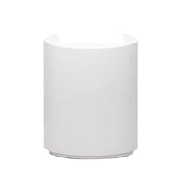 Modern White Small Curved Reception Desk JDT-7291