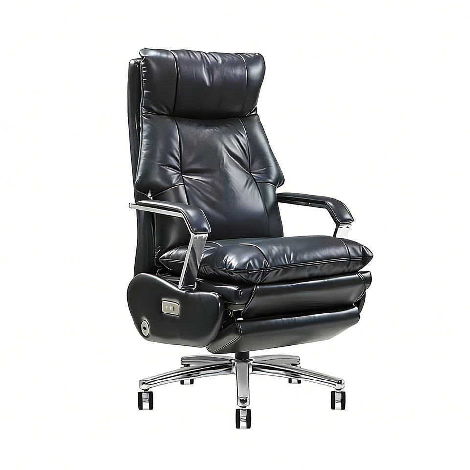 Ergonomic Office Chair 27 in Wide with Reclining & Lumbar Support for Executive Office