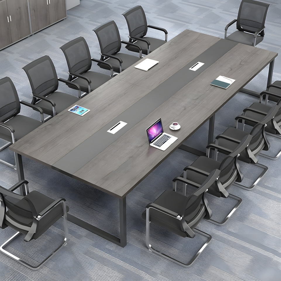 Modern Meeting Office Desk Rectangular Conference Table and Chairs HYZ-1033