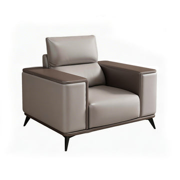 L-Shaped Reception Desk 40-106 in Wide with Lumbar Support for Office Lobby