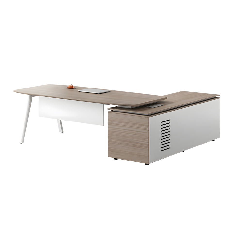 Dimple Executive Desk Manager Desk Supervisor Office Desk and Chair Dimple Modern President Table LBZ-1087