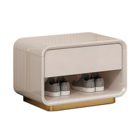 Luxury High-End Shoe Cabinet With Spacious Storage – Modern Glossy Lacquered Entryway Organizer CWG-2160