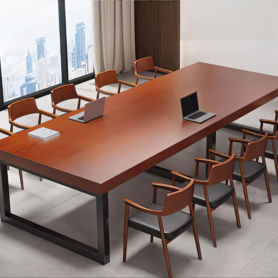 Executive Elegance Custom Made Solid Wood Meeting Conference Table HYZ-107