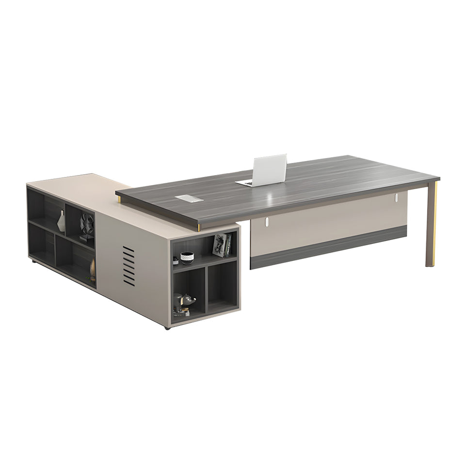 Efficiency Meets Style Single Desk with Spacious Desktop LBZ-1010