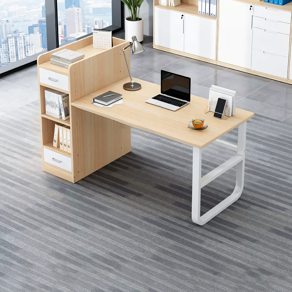 Simple Modern Office Desk and Chair Set for 2 to 4 People YGZ-1023