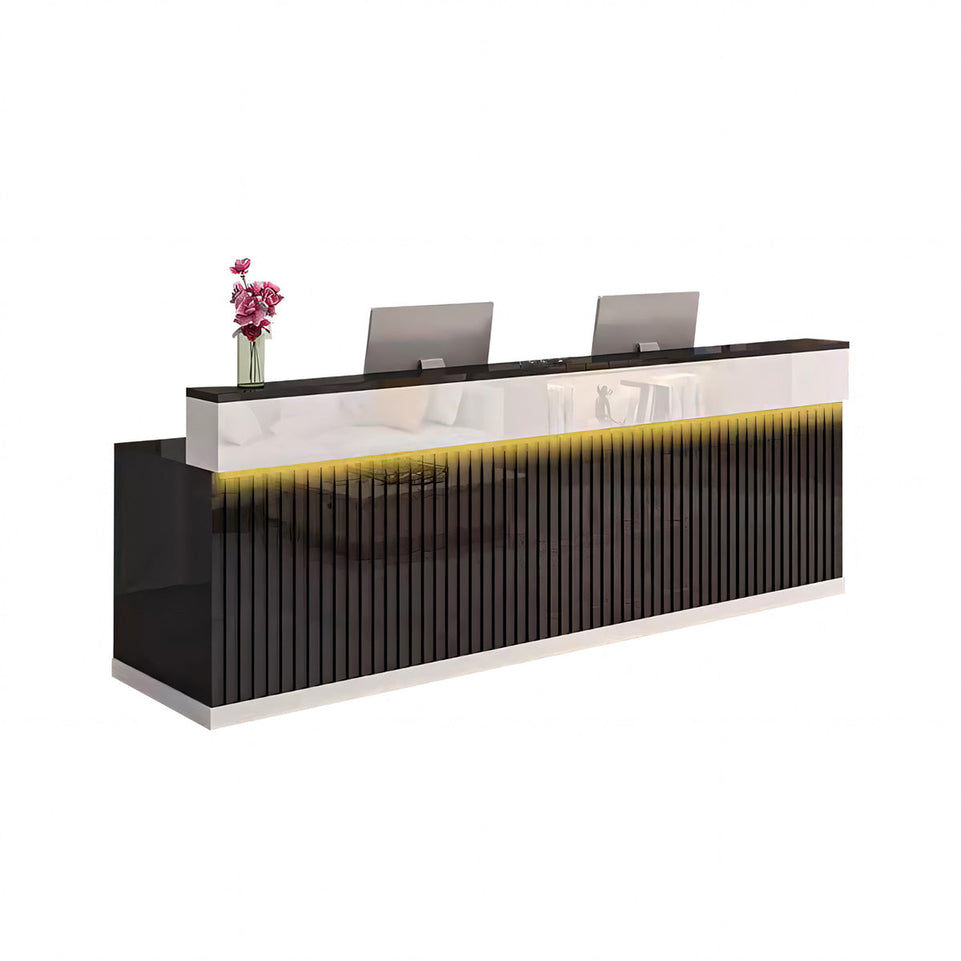 Modern Light Luxury Multifunctional Front Desk Reception Desk JDT-7282