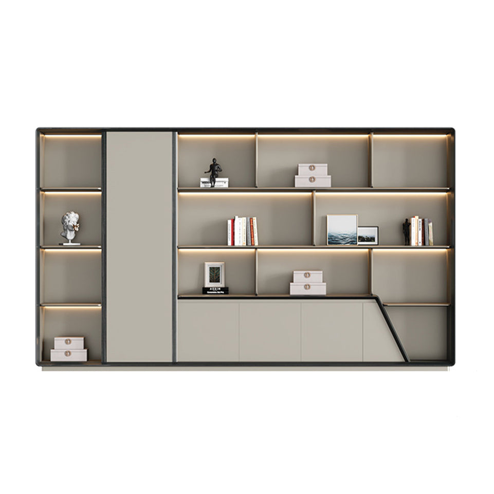 Modern L-Shaped Office Executive Desk with Storage Cabinet for High-End Workspaces LBZ-2170