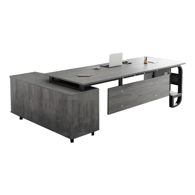 Rust-Resistant Boss Desk simple modern manager president light luxury large desk LBZ-10134