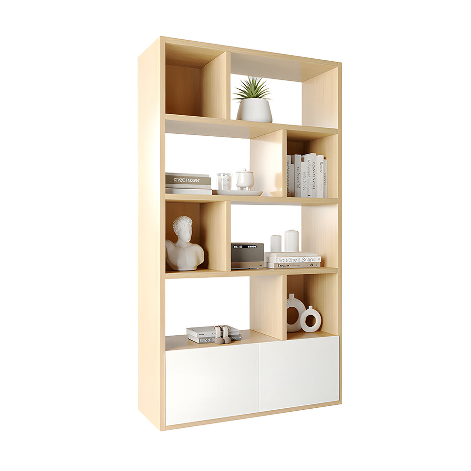 Premium Dual-Sided Office Storage File Cabinet with File and Hollow Display Shelves for Modern Workspaces CWG-2171