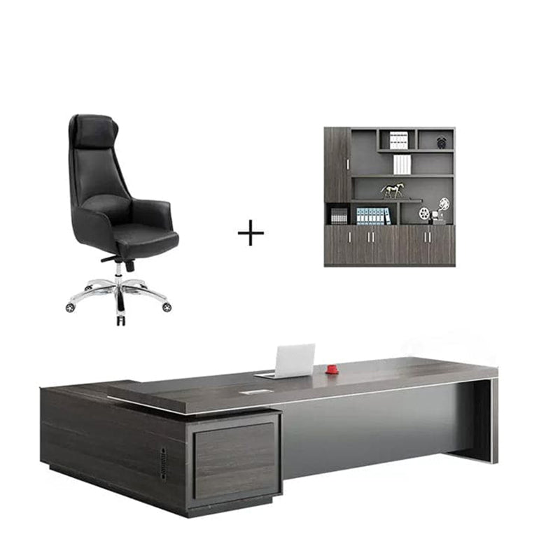 Simple modern boss desk manager desk light luxury office large desk LBZ-10110