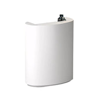 Modern White Small Curved Reception Desk JDT-7291