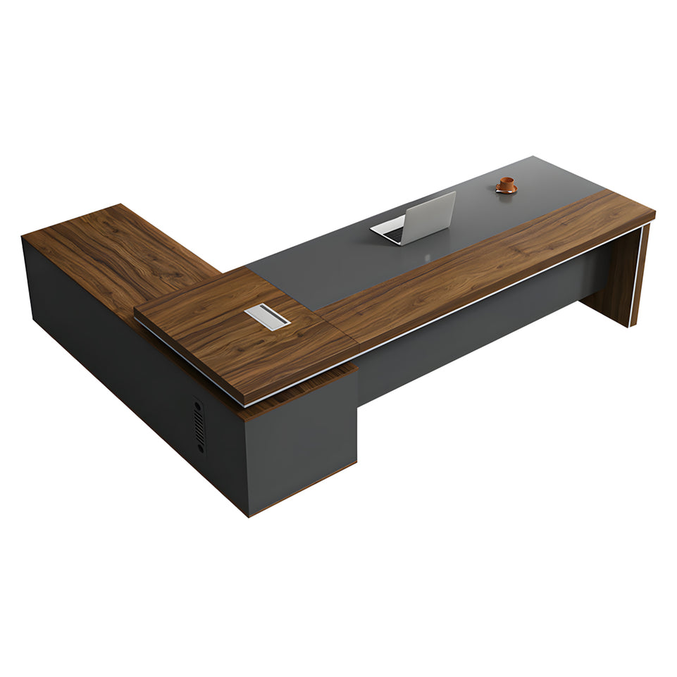 Executive desk modern supervisor desk manager Color-Blocked Office Desk and chairs LBZ-1093