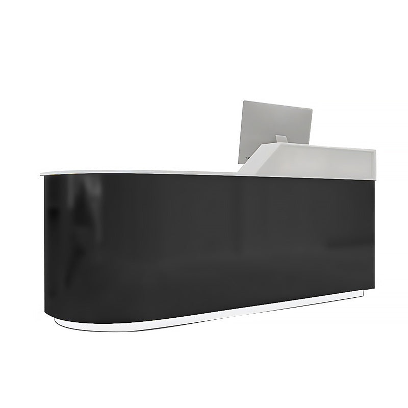 Modern Stainless Steel Bar Counter for Fashion Boutiques and Salons JDT-063