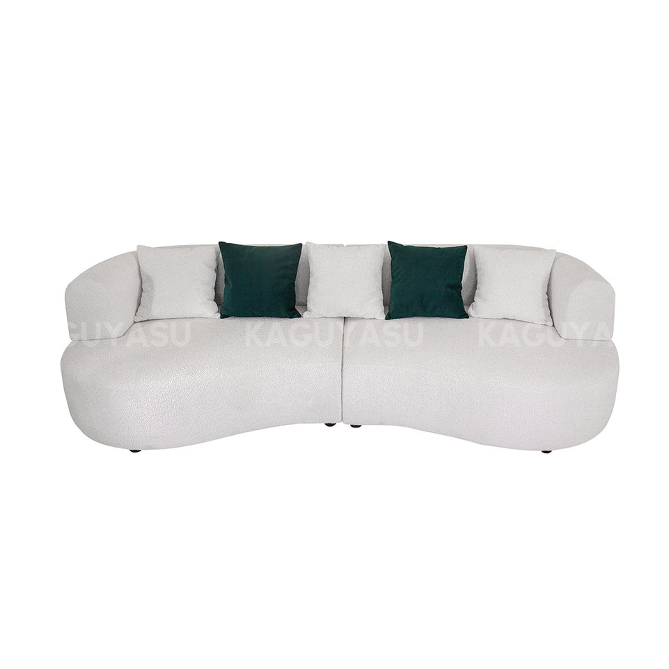 Minimalist Backrest Sofa with Thick Cushions for Cozy Living Rooms SZ-SF-0007  (In Stock)