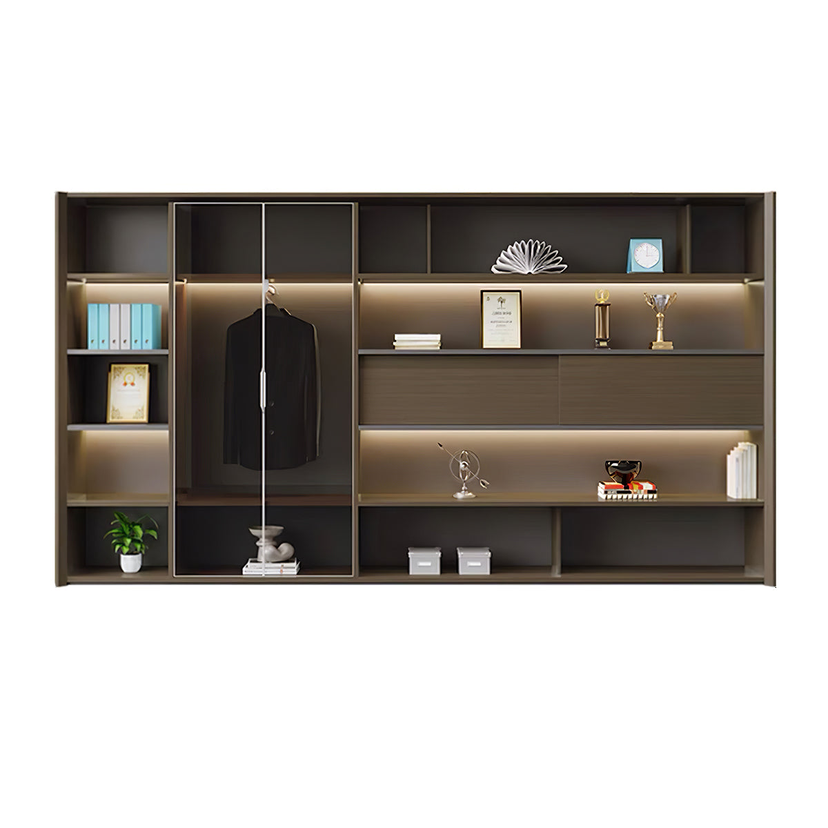 Luxury L-Shaped Executive Desk with Drawers LBZ-2116