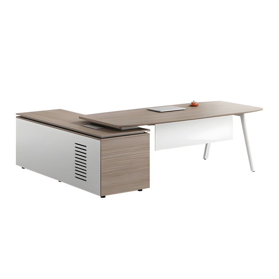 Dimple Executive Desk Manager Desk Supervisor Office Desk and Chair Dimple Modern President Table LBZ-1087