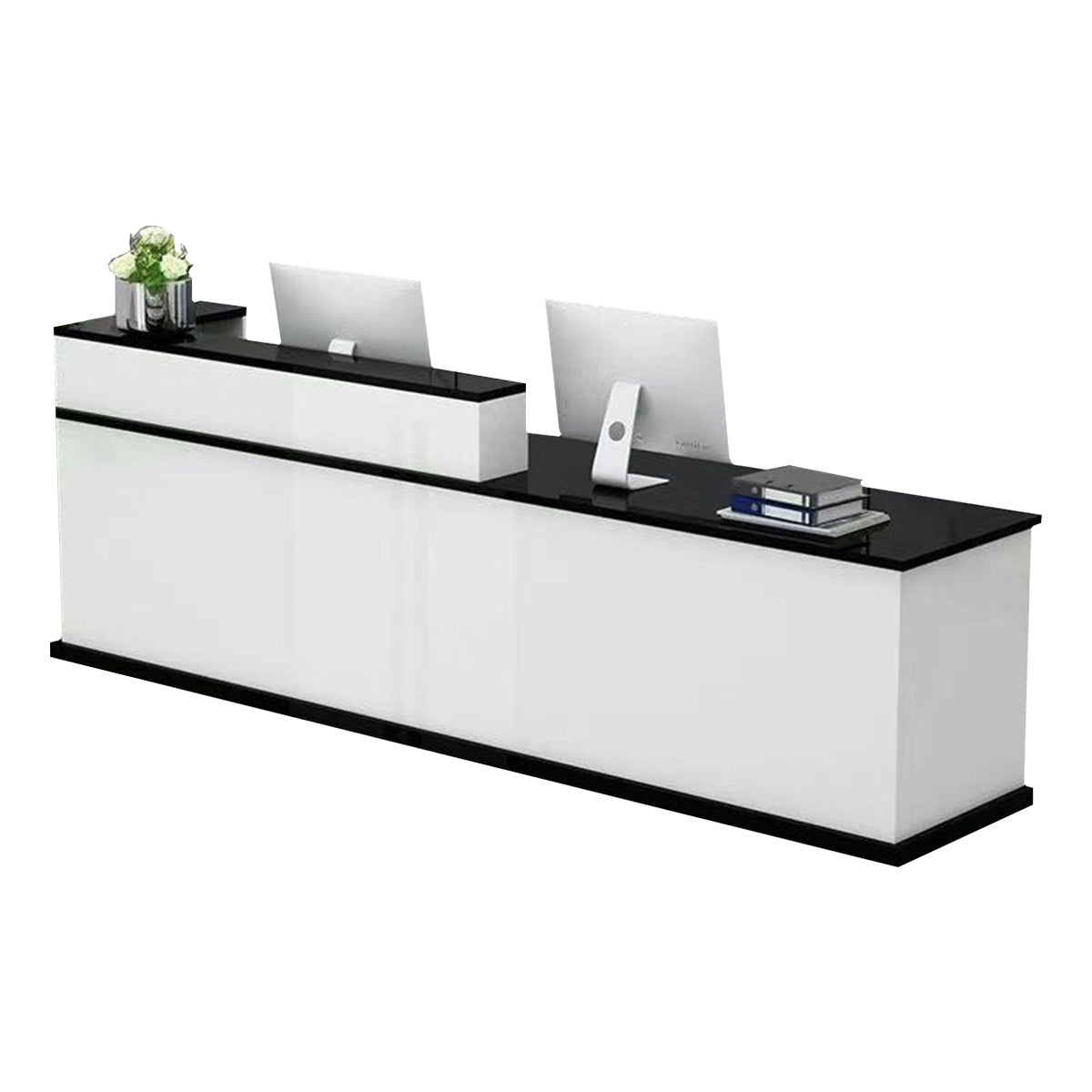 Customizable Luxury Durable Stylish Reception Desk In Stock