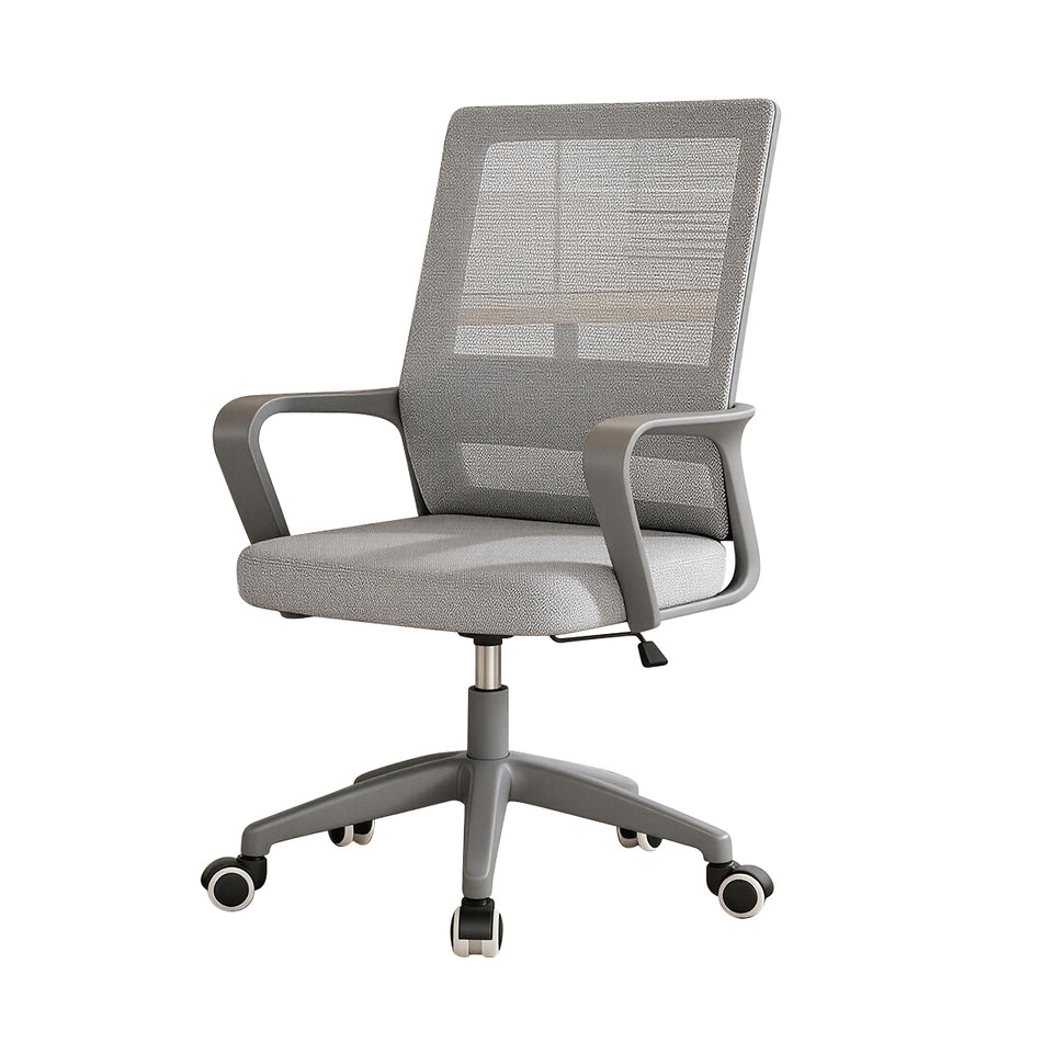 Gaming Office Chair with Portable, Breathable Mesh & Lumbar Support for Gaming Setup