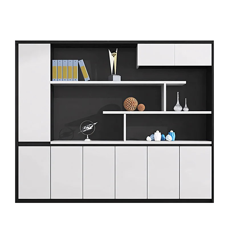 Wooden File Cabinet, Bookcase, Boss's Office Background Cabinet WJG-707