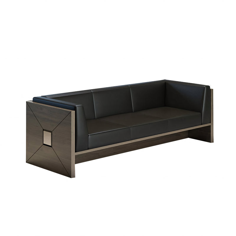 Luxurious and Stylish Leather Office Sofas for Reception Areas JDSF-K029