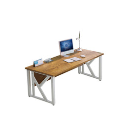 Modern Executive Desk 47-79 in Wide with Cable Management for Home Office