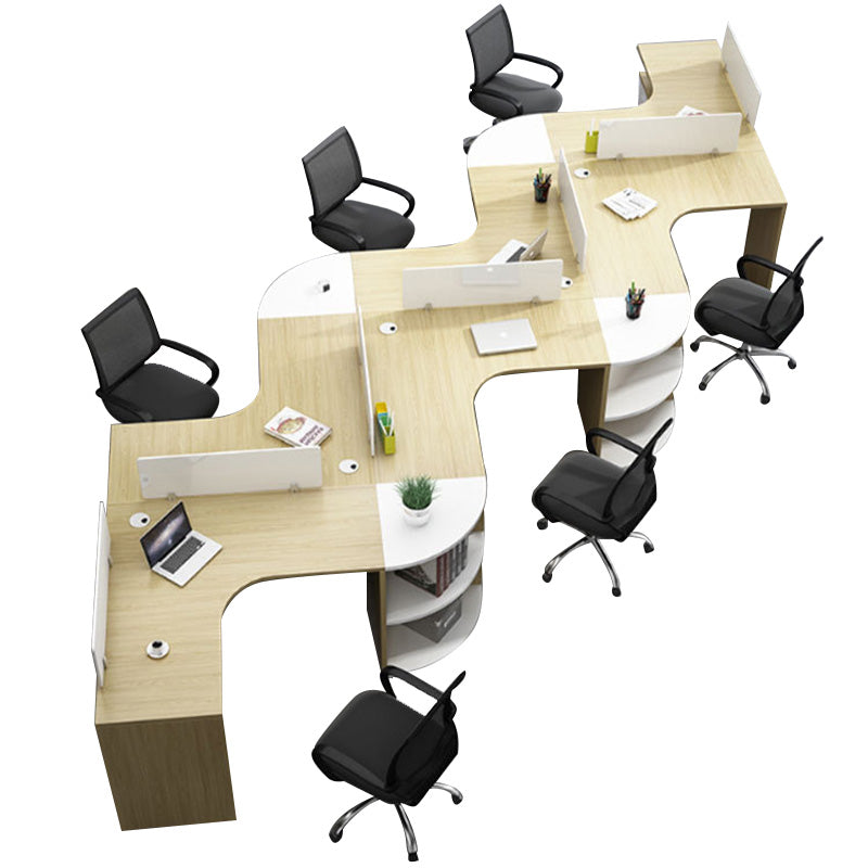 Desk, Employee Office Desk, Multi-functional Desk, Workstation, Office Desk, Customizable, Desk and Chair Set BGZ-007