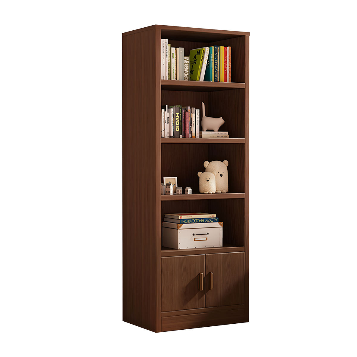 Minimalist Floor Storage Cabinet with Dust-Proof Doors for Living Room or Store Display CWG-2131