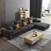 Contemporary Nordic Luxury Living Room Sofa With USB Charging Port BSF-2067