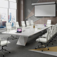 Rectangular Conference Table 79-197 in Wide (6.6-16.4 ft) for Meeting Room