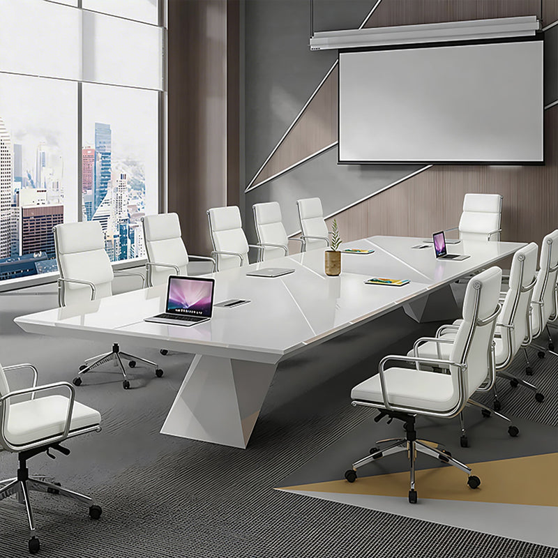 Rectangular Conference Table 79-197 in Wide (6.6-16.4 ft) for Meeting Room