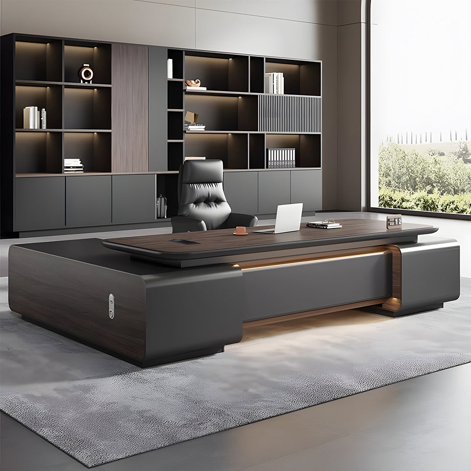Modern Executive Desk with Wireless Charging for Offices LBZ-2302