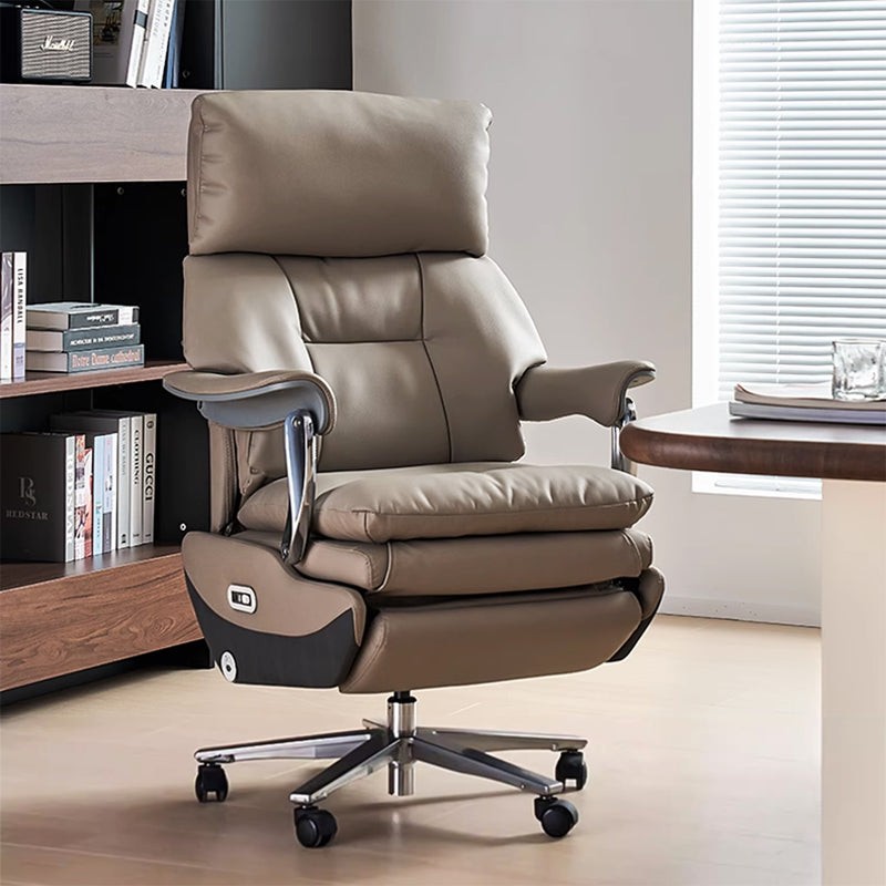 High End Electric Office Chair Massage And Adjustable Features Sit And Recline Dual Function DDSF-2014