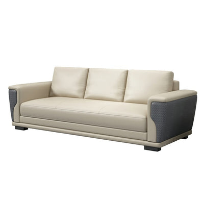 Modern and Simple Leather Office Sofa for Reception Areas JDSF-K030