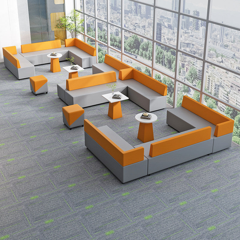 Modern Reception Desk with Solid Wood, Lumbar Support & Modular for Hotel Lobby