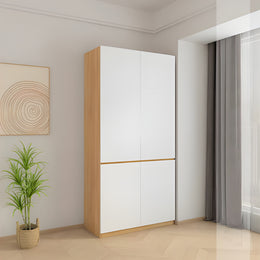 File Cabinet 24-83 in Tall with Adjustable Shelves, Curved & Solid Wood for Office