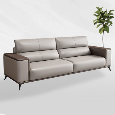L-Shaped Reception Desk 40-106 in Wide with Lumbar Support for Office Lobby