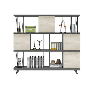 File Cabinet 63 in Tall with Cable Management, Side Storage & Lockable for Office