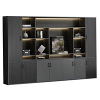 Modern Executive Office Desk for Manager with Storage Cabinet LBZ-2082