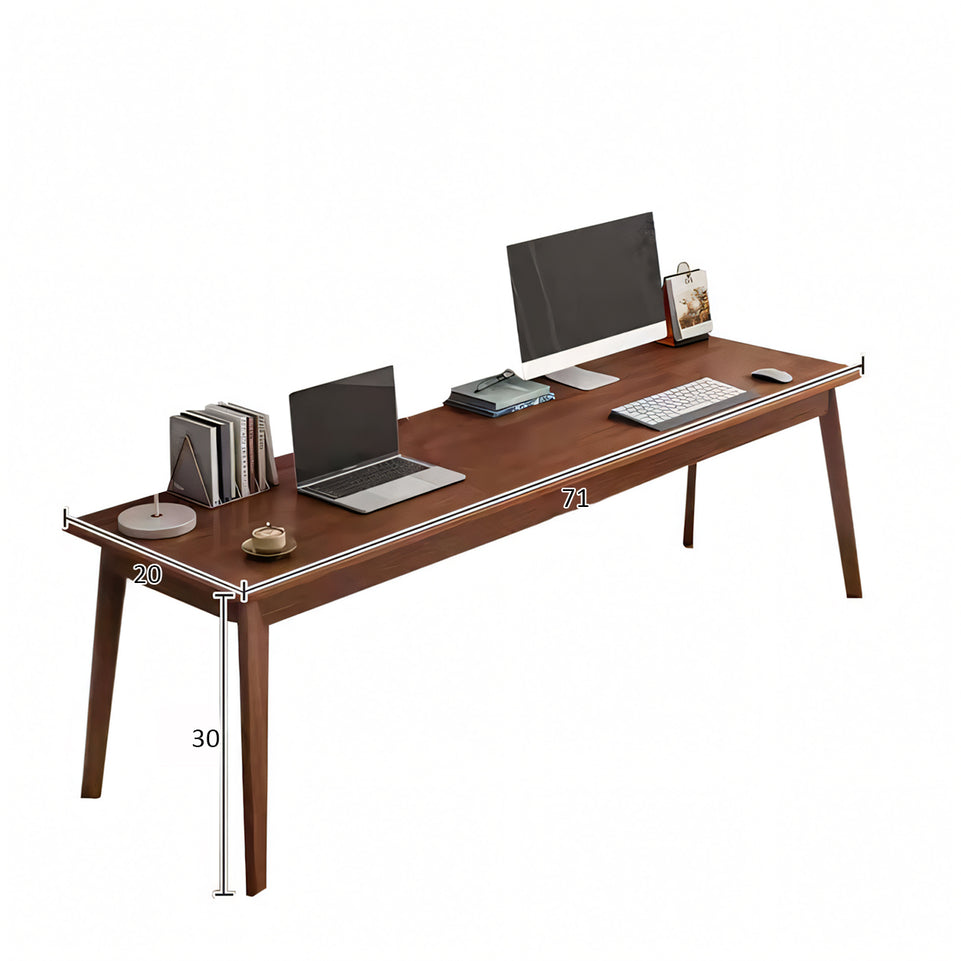 Solid Wood Leg Long Desk - Simple Office Computer Desk for Home-BGZ-167