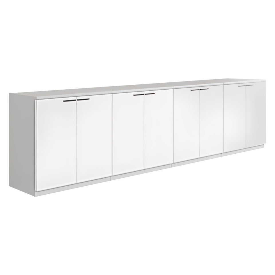 Office partition cabinet black and white storage cabinet WJG-1011