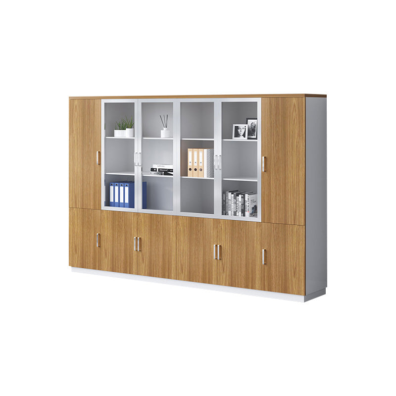 Stylish Office Storage Cabinet Wooden Double-Door Filing Cabinet WJG-1016