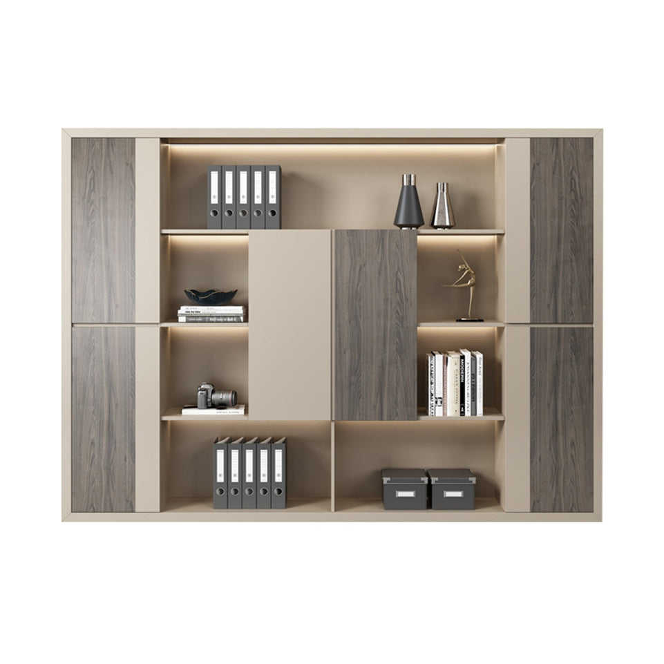 Modern Executive Desk With Wood Grain Executive Office Table LBZ-1051