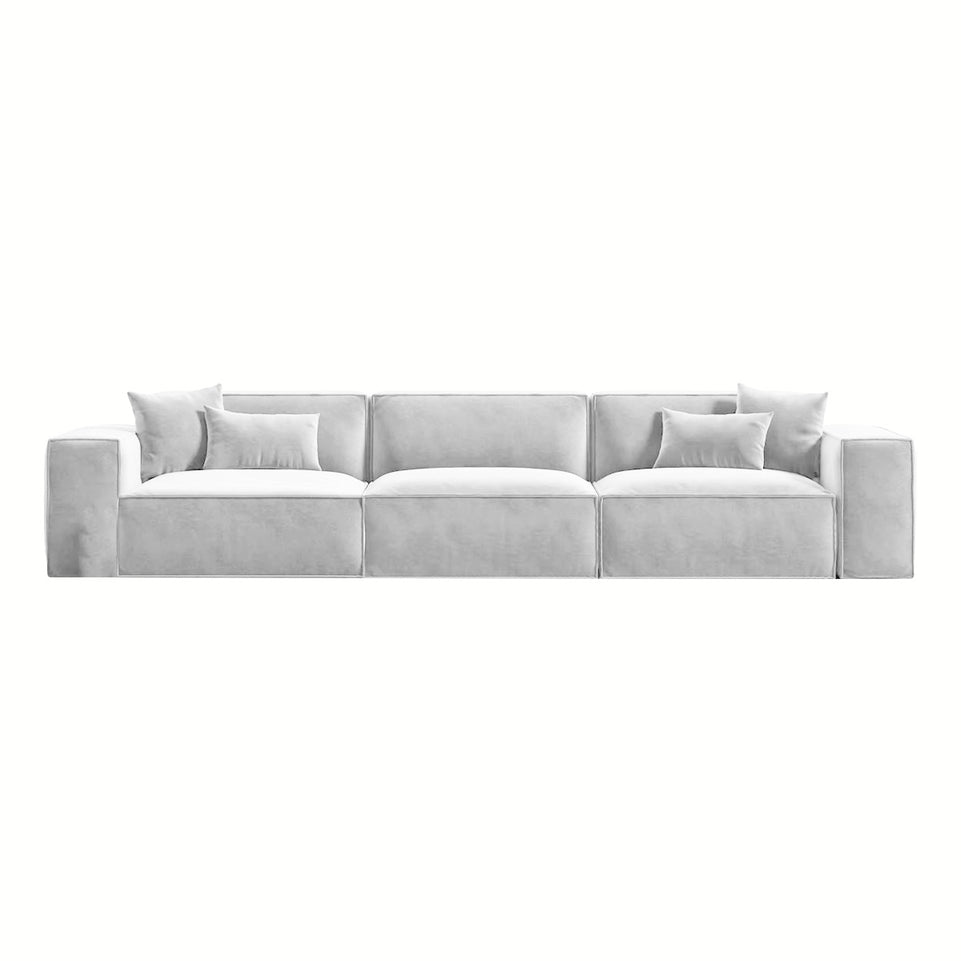 Italian Minimalist Lint Block Sofa Chaise Lounge BSF-2006