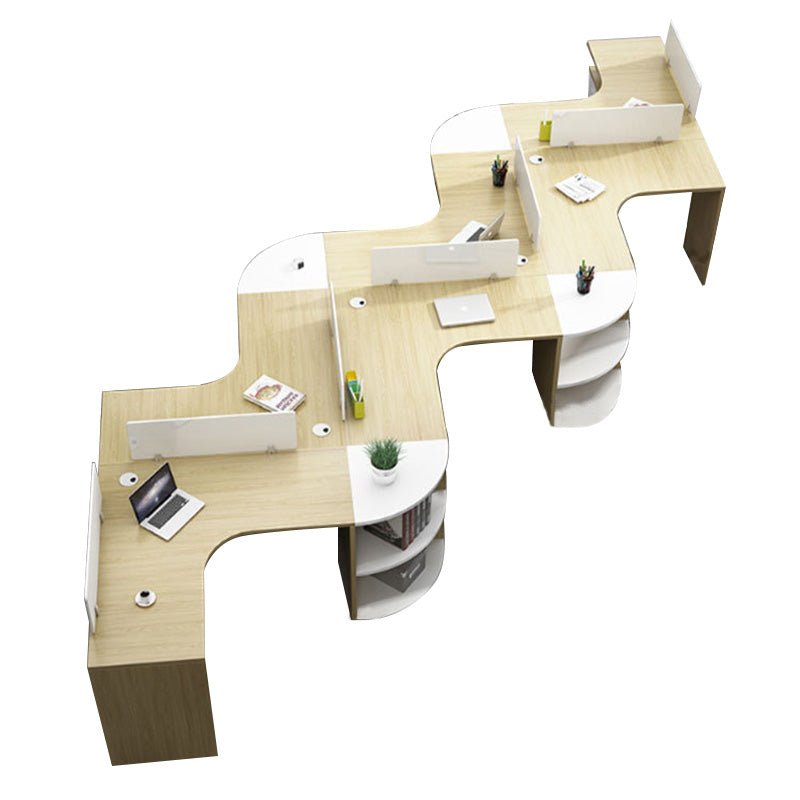 Desk, Employee Office Desk, Multi-functional Desk, Workstation, Office Desk, Customizable, Desk and Chair Set BGZ-007