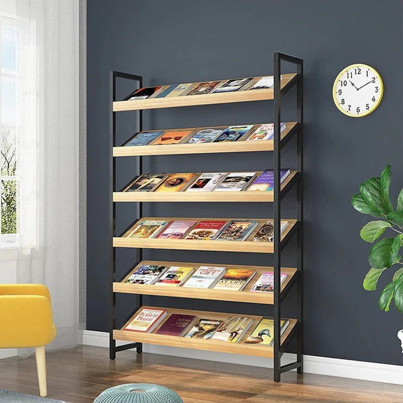 Open Bookshelves and Bookcases Freestanding Bookshelf 6-Tier Tall Bookshelf ZZJ-008-E（East Coast）