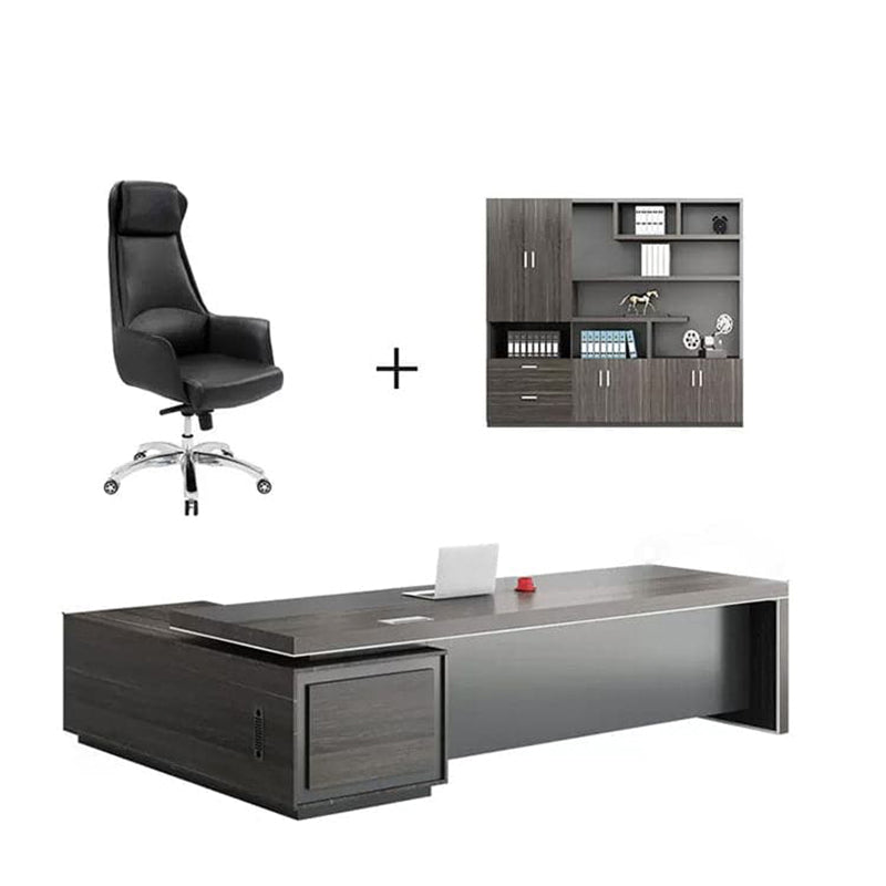 Simple modern boss desk manager desk light luxury office large desk LBZ-10110