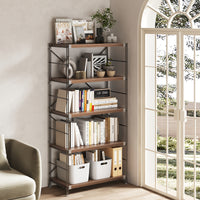 Modern Steel Frame Storage Rack with Adjustable Foot Pads for Living Room or Kitchen CWG-2077（In Stock）
