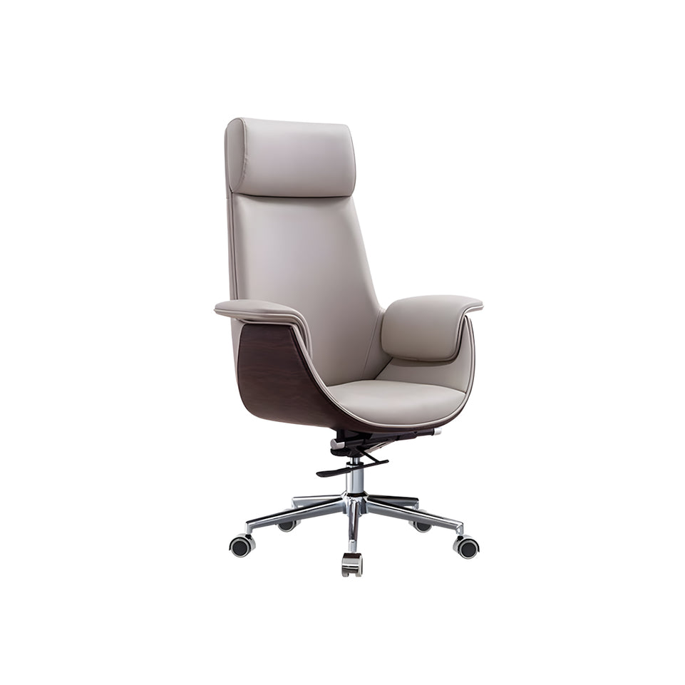 Modern L-Shaped Executive Office Desk with Storage Drawers for Corporate Office LBZ-2307